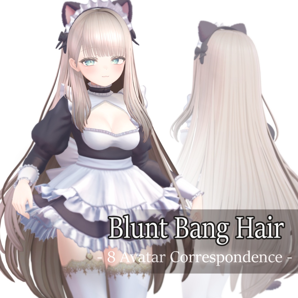 Blunt Bang Hair