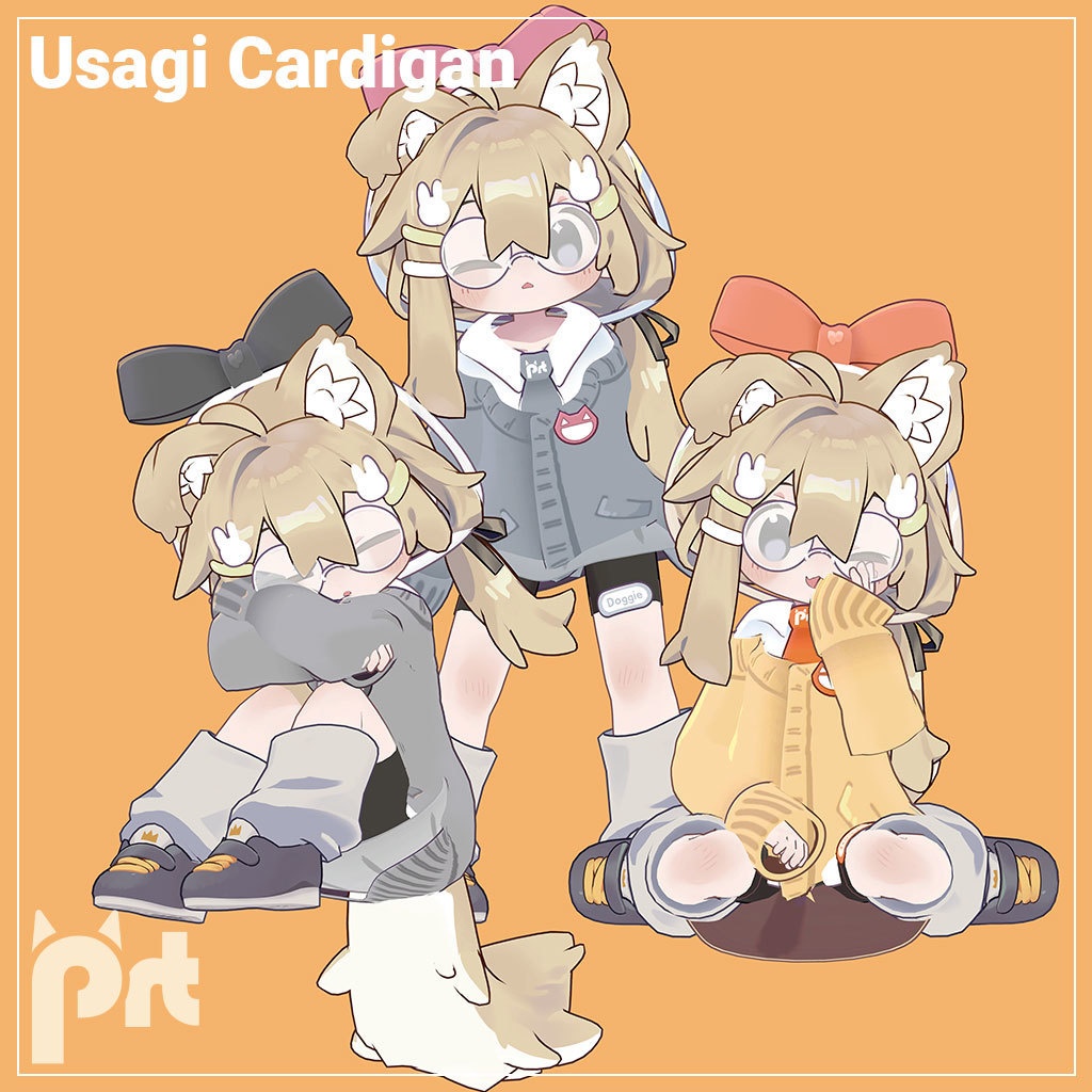 Usagi Cardigan for Mamehinata