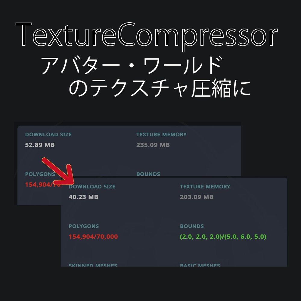 テクスチャ圧縮ツール TextureCompressor