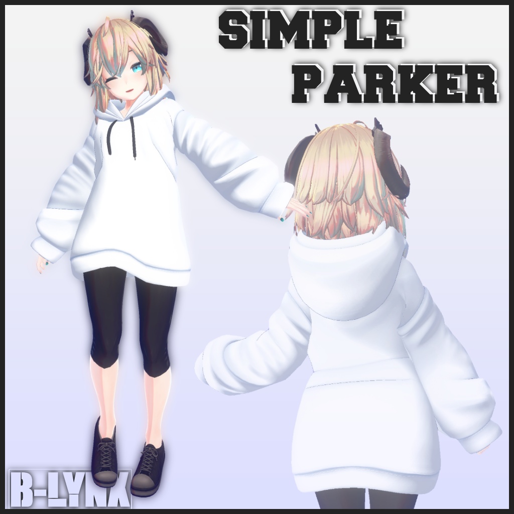 シンプルパーカー-Simple Parka-